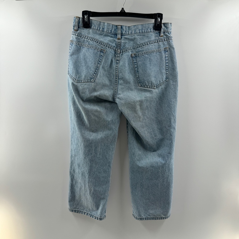 Vintage Calvin Klein Light Wash Cropped Jeans – Women’s Size 6 - Picture 6 of 9